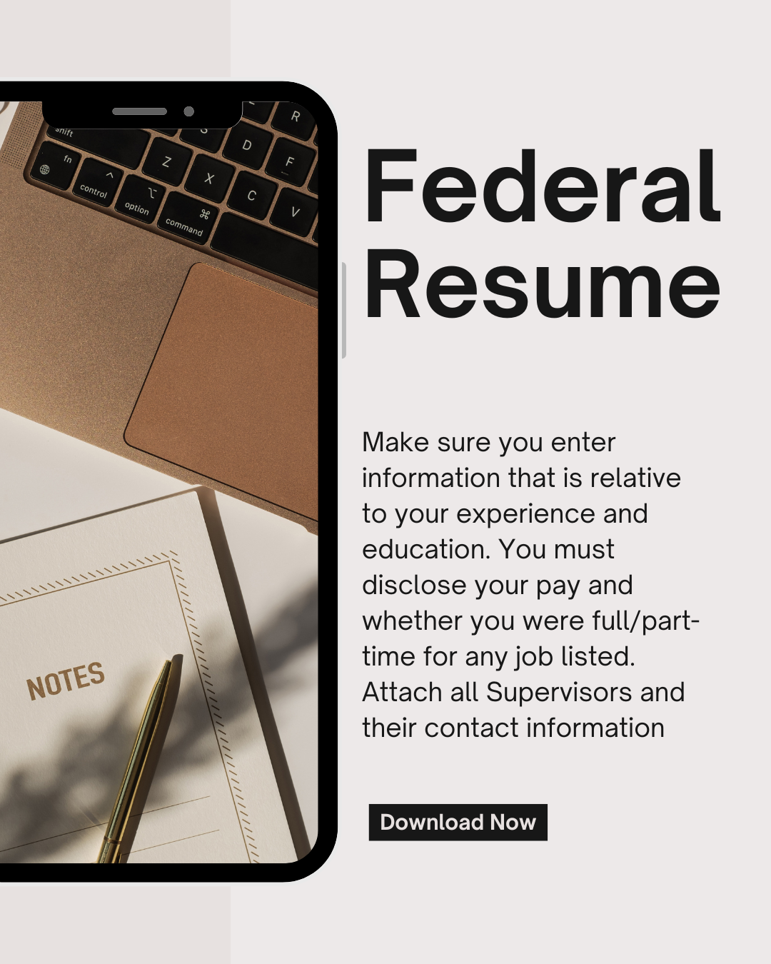 Federal Resume